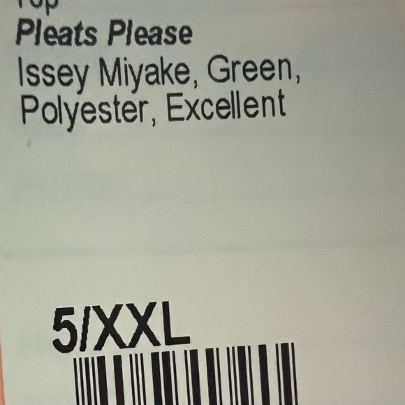 Issey Miyake Pleats Please Top Green Size 5 - Picture 4 of 5